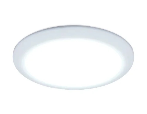 Светильник точечный LED Downlight DCR303 Ambrella light белый 1 лампа, основание белое в стиле современный хай-тек регулируемый крепеж фото 3