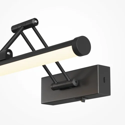 Подсветка для картин LED Luster MIR268WL-L3B3K Maytoni чёрная белая в стиле современный фото 6 Подсветка для картин LED Luster MIR268WL-L3B3K Maytoni чёрная белая в стиле современный фото 6