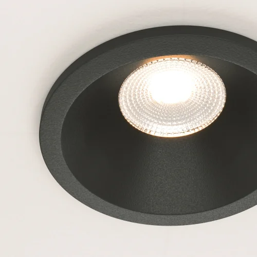 Светильник точечный LED Zoom DL034-01-06W3K-B Maytoni чёрный на 1 лампу, основание чёрное в стиле современный фото 4