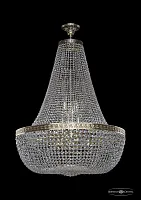 Люстра потолочная хрустальная 19281/H2/80IV GB Bohemia Ivele Crystal прозрачная на 22 лампы, основание золотое в стиле классический sp