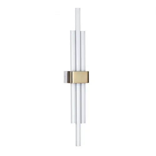 Бра LED Tove 5685/18WL Lumion белый на 1 лампу, основание золотое в стиле хай-тек 