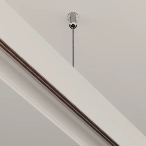 Тросовый подвес 2 шт. Magnetic track system Exility TRA034SW-2W Maytoni белый в стиле современный хай-тек для светильников серии Magnetic track system Exility подвесной магнитный exility тонкая магнитная фото 9