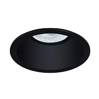 Светильник точечный Dash A2864PL-1BK Arte Lamp чёрный 1 лампа, основание чёрное в стиле современный круглый