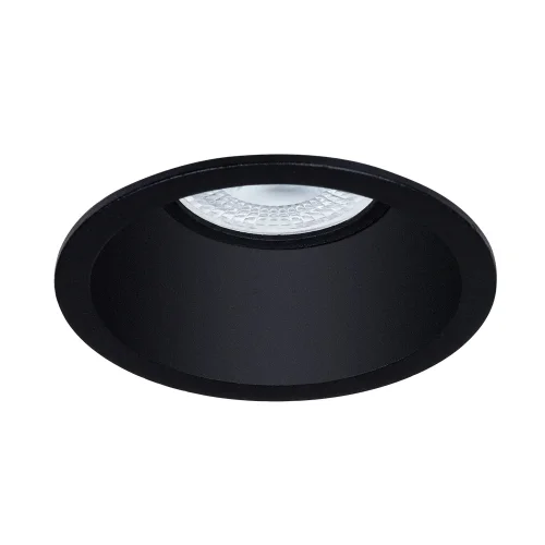 Светильник точечный Dash A2864PL-1BK Arte Lamp чёрный на 1 лампу, основание чёрное в стиле современный круглый