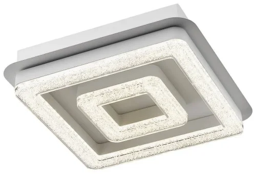 Светильник потолочный LED FLUTTO WE420.02.007 Wertmark белый 1 лампа, основание белое в стиле современный квадраты