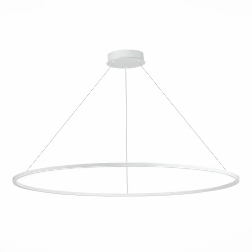Светильник подвесной LED St604 Out ST604.543.46 ST-Luce белый 1 лампа, основание белое в стиле хай-тек кольца фото 2