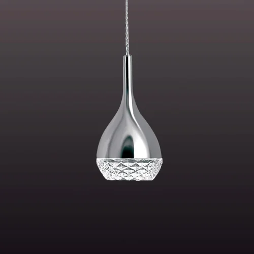 Светильник подвесной KHALIFA 5161 Mantra хром 3 лампы, основание хром в стиле минимализм современный  фото 4