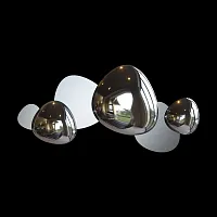 Бра LED Jack-stone MOD314WL-L13N3K Maytoni хром никель 1 лампа, основание никель в стиле современный 