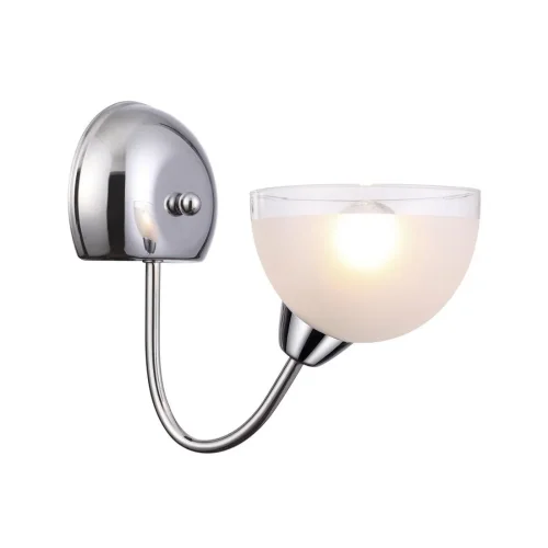 Бра Alora 4461/1W Lumion белый на 1 лампа, основание хром в стиле современный 