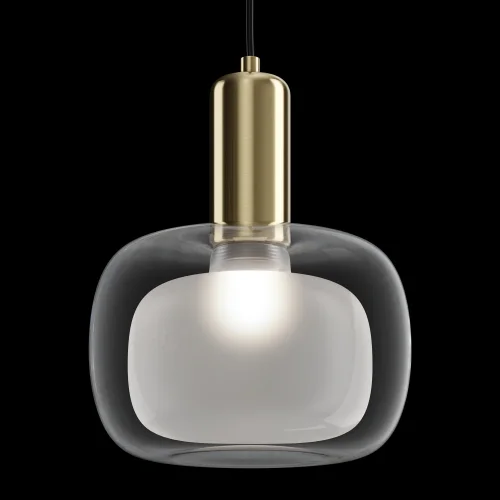 Светильник подвесной Vision MOD411PL-01G Maytoni прозрачный 1 лампа, основание золотое в стиле современный  фото 3