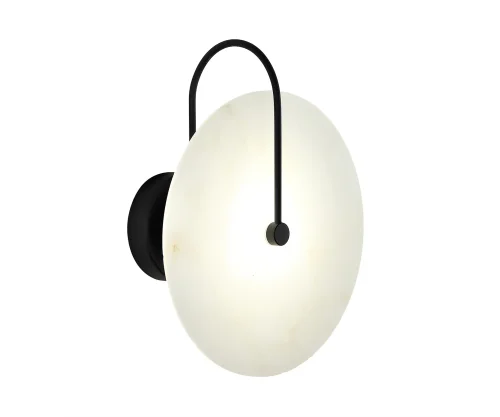 Бра LED Мелисса 08437,19 Kink Light белый на 1 лампу, основание чёрное в стиле современный 