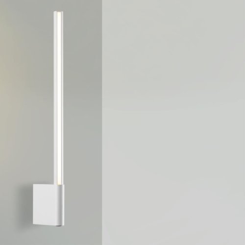 Бра с выключателем LED Fermo 359310 Novotech белый на 1 лампу, основание белое в стиле хай-тек отражённый свет фото 4