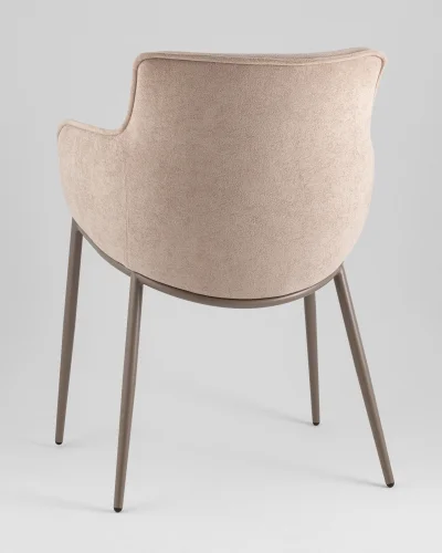 Стул Твигги шенилл бежевый, каркас бежево-серый УТ000041931 Stool Group, /, ножки//, размеры - ***** фото 7