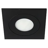 Светильник в стену в подрозетник LED Leddy 212187 Lightstar чёрный 1 лампа, основание чёрное в стиле современный 