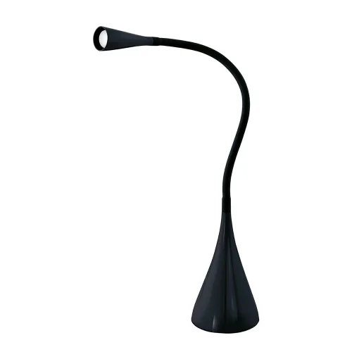 Настольная лампа LED SNAPORA 94677 Eglo чёрная 1 лампа, основание чёрное полимер металл в стиле 10080 