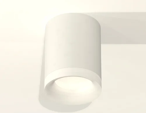 Светильник накладной Techno spot XS7421024 Ambrella light белый 1 лампа, основание белое в стиле современный хай-тек круглый фото 2