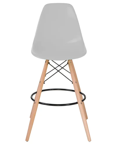 Набор 2 шт Стул барный DOBRIN DSW BAR (ножки светлый бук, цвет сиденья светло-серый (GR-01)) цвет сиденья светло-серый (GR-01), цвет основания светлый бук Dobrin, /, ножки/дерево/, размеры - *1080**** фото 4 Набор 2 шт Стул барный DOBRIN DSW BAR (ножки светлый бук, цвет сиденья светло-серый (GR-01)) цвет сиденья светло-серый (GR-01), цвет основания светлый бук Dobrin, /, ножки/дерево/, размеры - *1080**** фото 4