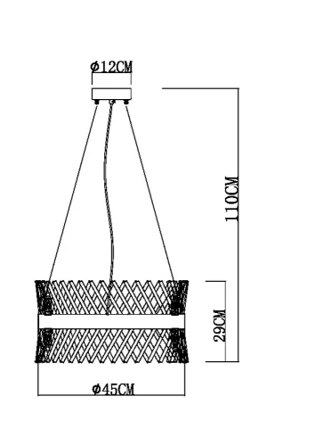 Люстра подвесная Acapulco A1073LM-10PB Arte Lamp прозрачная на 10 ламп, основание медь в стиле современный фото 6 Люстра подвесная Acapulco A1073LM-10PB Arte Lamp прозрачная на 10 ламп, основание медь в стиле современный фото 6