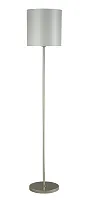 Торшер SERGIO PT1 NICKEL Crystal Lux  серебряный 1 лампа, основание никель в стиле современный
