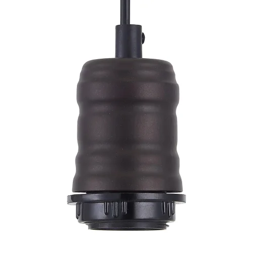 Светильник подвесной лофт Эдисон Spider CL451122 Citilux без плафона 12 ламп, основание коричневое в стиле лофт spider паук фото 17