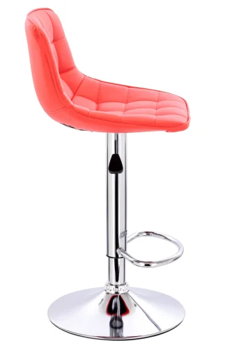 Барный стул Cooper Экокожа Красный EP Cooper PU Red Everprof, красный/экокожа, ножки//, размеры - 830*1040***440* фото 2