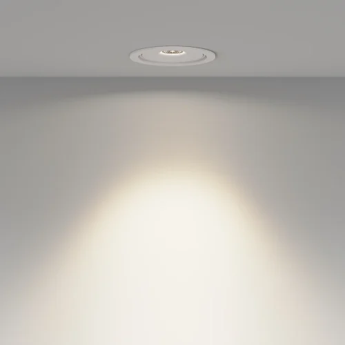 Светильник точечный LED Move DL060-9W3-4-6K-W Maytoni белый 1 лампа, основание белое в стиле современный хай-тек круглый фото 4