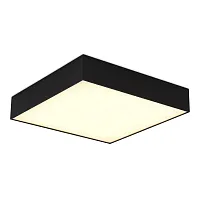 Светильник потолочный LED ST608 ST608.432.48 ST-Luce белый 1 лампа, основание чёрное в стиле хай-тек современный квадратный