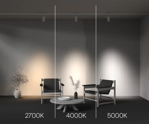 Трековый светильник Focus Led Trinity 2700-5000K 30Вт 36° TR197-3-30WCCT-M-W Maytoni белый для шинопроводов серии Focus Led белый фото 9