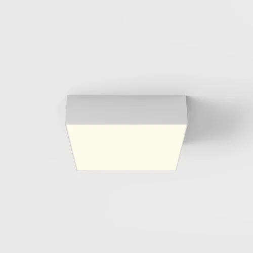 Светильник потолочный LED Zon C032CL-24W3K-SQ-W Maytoni белый на 1 лампу, основание белое в стиле современный квадраты фото 6