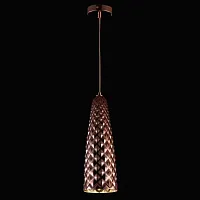 Светильник подвесной MINIMAL ART 77005-1P ROSE GOLD Natali Kovaltseva золотой розовый на 1 лампу, основание розовое золотое в стиле современный выдувное