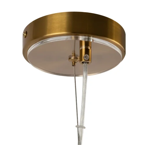 Светильник подвесной Arco MOD223PL-03BS Maytoni прозрачный 3 лампы, основание латунь в стиле современный  фото 7
