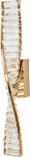 Бра LED Vintage 4020/03/01WL Stilfort прозрачный на 1 лампу, основание золотое в стиле современный с пультом