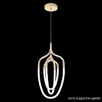 Светильник подвесной LED PERA SP50W LED GOLD Crystal Lux белый на 1 лампу, основание золотое в стиле современный 