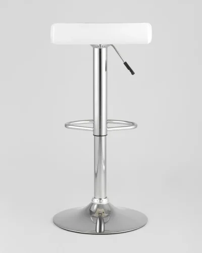 Стул барный hi-tec NEW, белый NP ( набор 2 шт) УТ000038606 Stool Group, /экокожа, ножки/металл/, размеры - 630*830**** фото 4