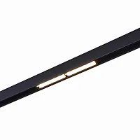 Трековый светильник магнитный LED ST804.436.12 ST-Luce чёрный для шинопроводов серии Skyline 48