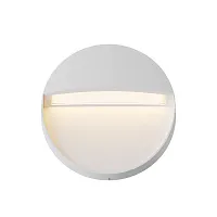 Подсветка для лестниц LED Mane O046SL-L3W3K Maytoni уличный IP54 белый 1 лампа, плафон белый в стиле хай-тек современный LED