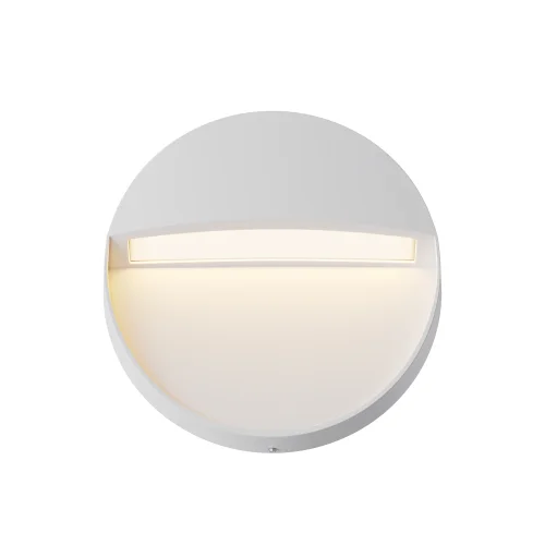 Подсветка для лестниц LED Mane O046SL-L3W3K Maytoni уличный IP54 белый 1 лампа, плафон белый в стиле современный хай-тек LED