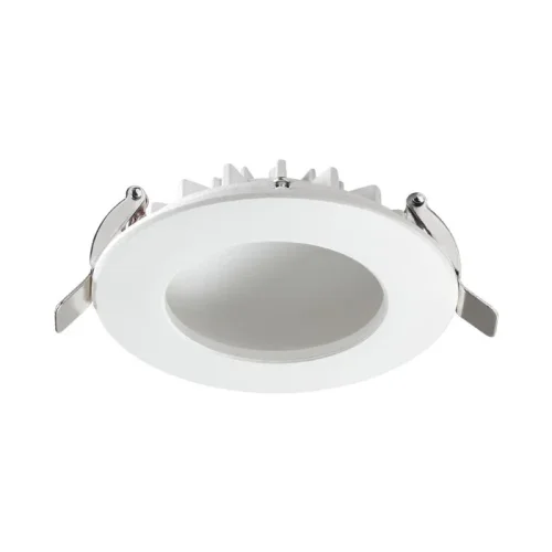 Светильник точечный LED Gesso 358275 Novotech белый на 1 лампу, основание белое в стиле современный 