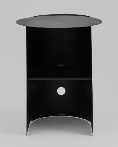 Журнальный столик Floire, металл, черный УТ000041880 Stool Group столешница из фото 2