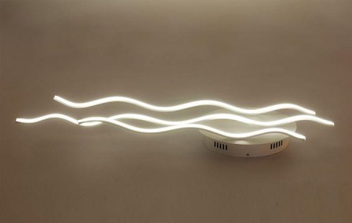 Светильник потолочный LED Liberty V2292-CL Moderli белый 1 лампа, основание белое в стиле хай-тек  фото 3