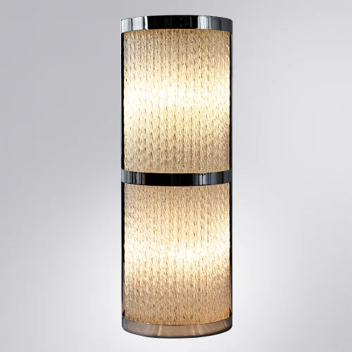 Бра Albali A1063AP-2CC Arte Lamp прозрачный на 2 лампы, основание хром в стиле современный американский  фото 2
