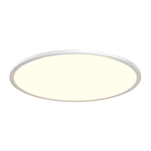 Светильник потолочный LED с пультом Incognito MOD426CL-L74WK Maytoni белый на 1 лампу, основание белое в стиле современный минимализм круглый с пультом
