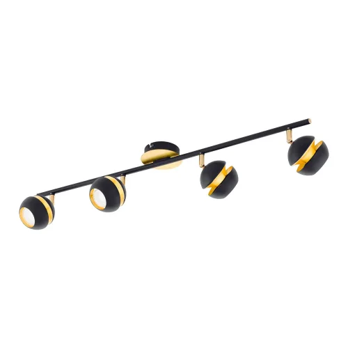 Спот с 4 лампами LED NOCITO 95485 Eglo золотой GU10 в стиле современный 