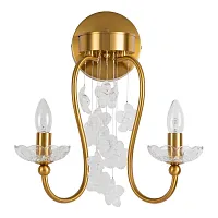 Бра Bellis 2871-2W Favourite без плафона 2 лампы, основание золотое в стиле классический 