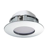 Светильник точечный LED PINEDA 95818 Eglo хром серый 1 лампа, основание хром серое в стиле современный 