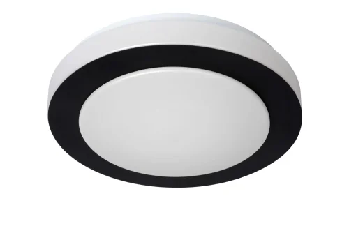 Светильник потолочный LED Dimy 79179/12/30 Lucide белый 1 лампа, основание чёрное белое в стиле современный  фото 2
