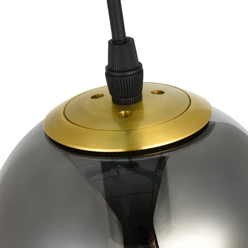 Светильник подвесной Freddie A2231SP-1PB Arte Lamp чёрный 1 лампа, основание медь в стиле современный  фото 2
