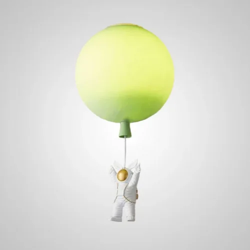 Светильник потолочный MERCURY C D25 Green 208670-23 ImperiumLoft зелёный на 1 лампу, основание белое в стиле современный 