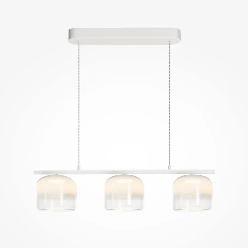 Светильник подвесной LED Spirito MOD286PL-L12W3K Maytoni белый на 3 лампы, основание белое в стиле современный линейный фото 3