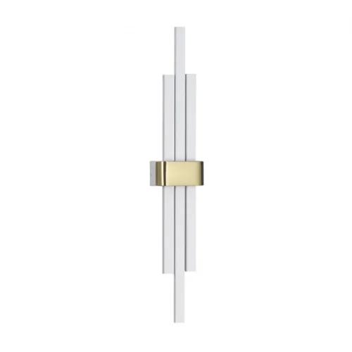 Бра LED Tove 5686/18WL Lumion белый на 1 лампу, основание золотое в стиле хай-тек 